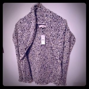 Loft wool/mohair shawl vest.  Brand new with tags!